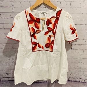 Madewell Flower Top - NWT - Small